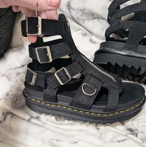 WORN ONCE Doc Martens Olson Gladiator Sandal